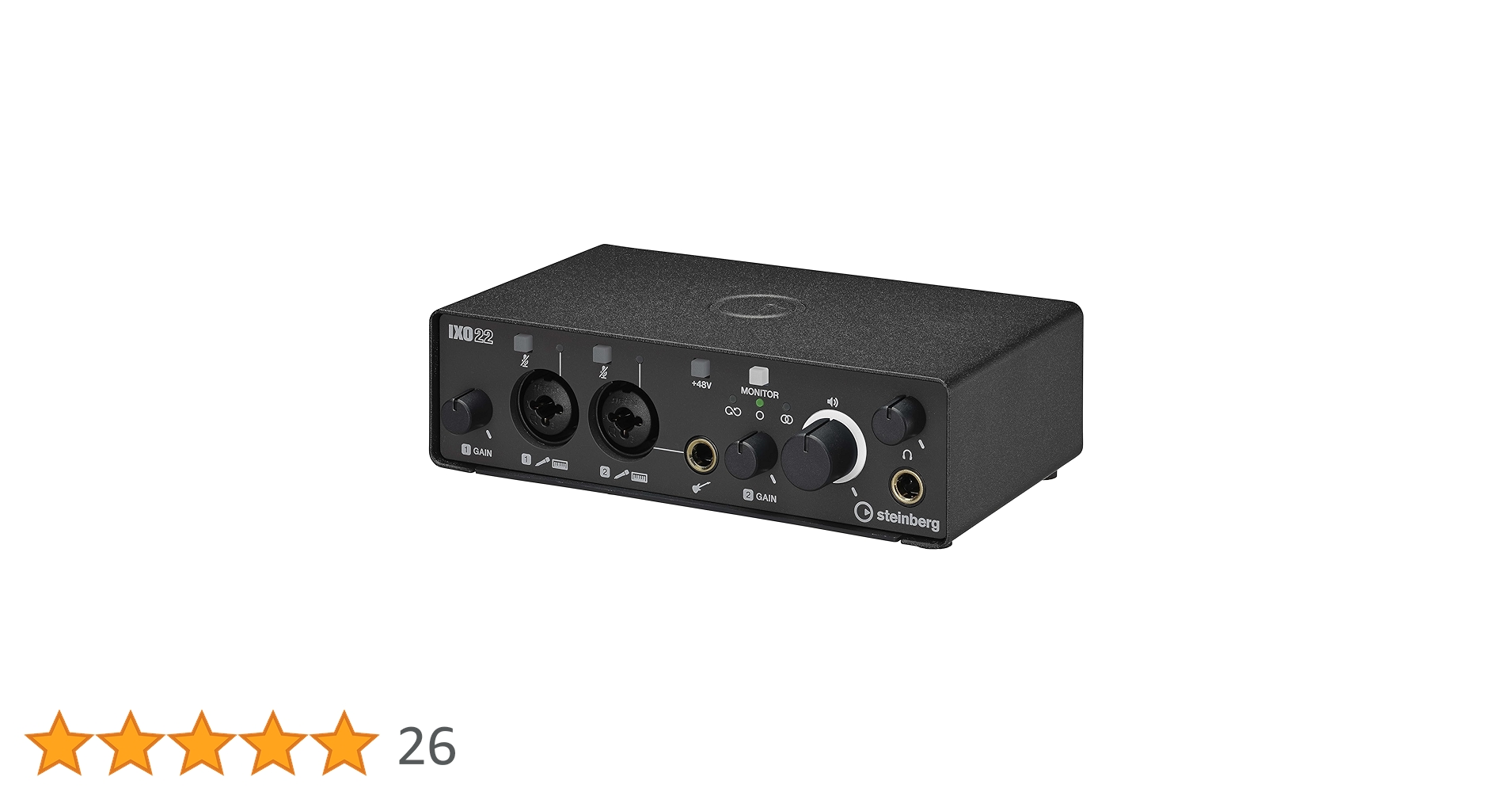 DTM・DAW ixo22 DTM・DAW steinberg ixo22 IXO22 USB Audio Interface | Steinberg